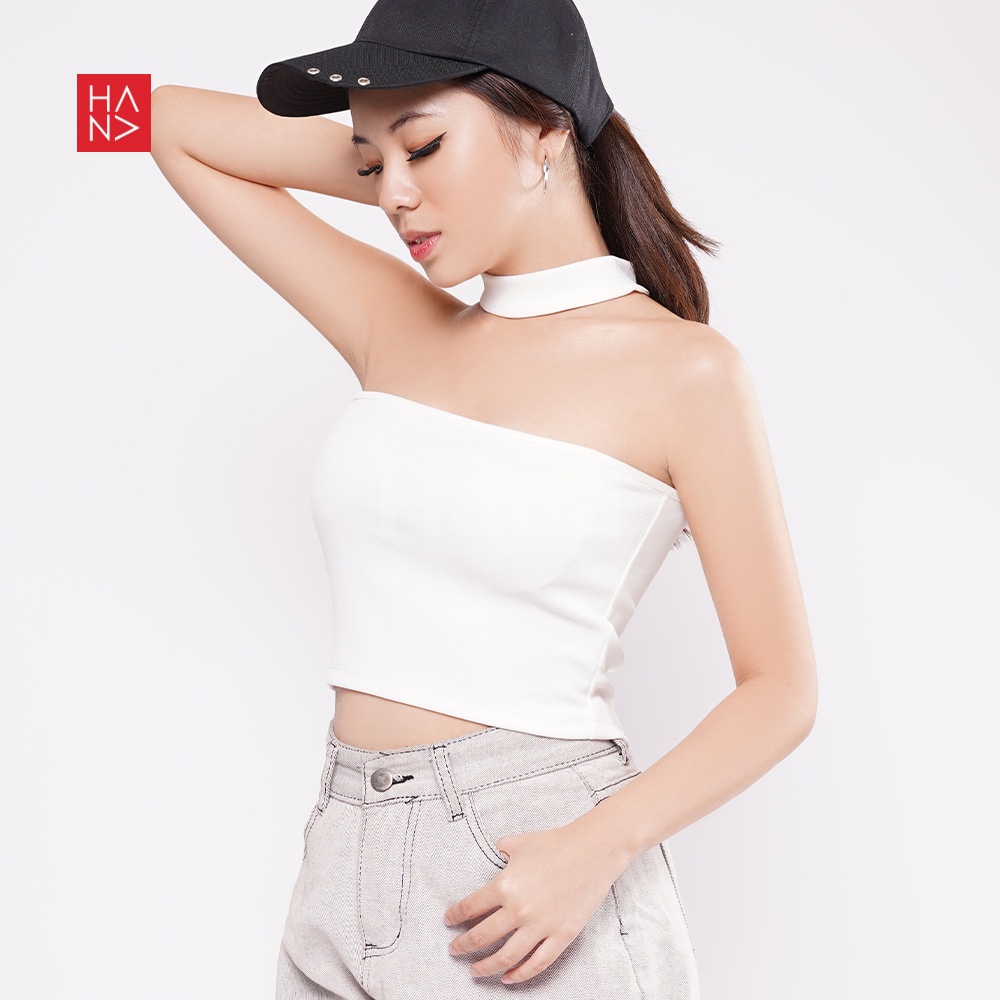 Hana Fashion - Agnes Tube Turtle Neck / Tank Top Wanita - TT271