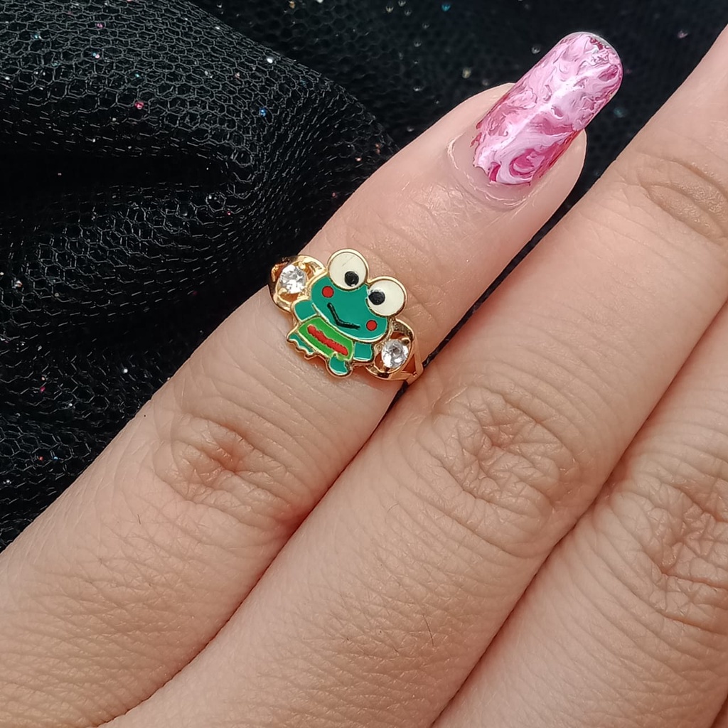 Cincin Anak Emas 17K - 1.05 Gr Kadar 750 - 4452