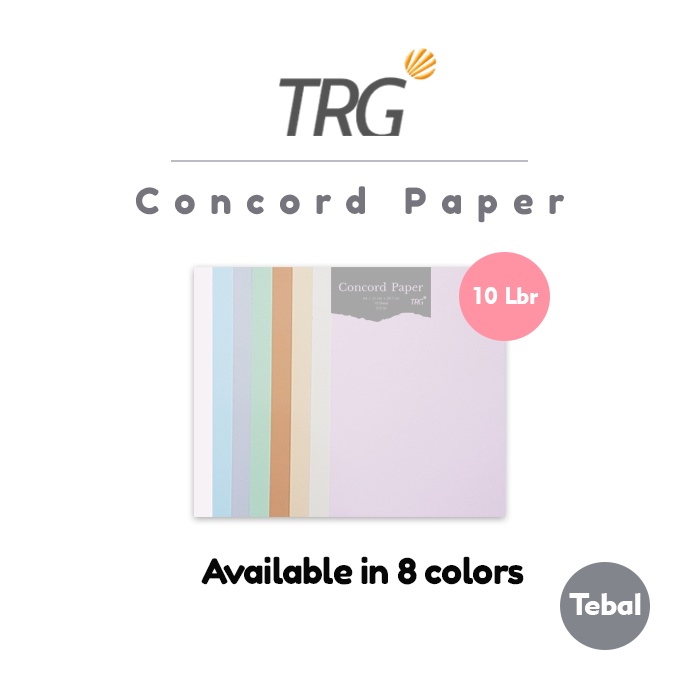 

TRG - Kertas Concord Concorde Paper A4 Tebal 210gr TRG Isi 10 Lembar