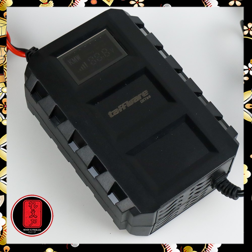 Taffware Charger Aki Mobil Smart Battery Charger 12V 20-120AH - DXY88 - Black