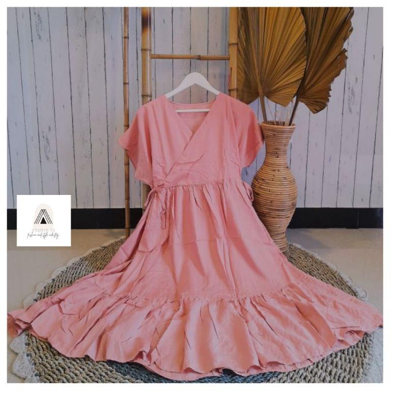 MURAH Daster Kimono Pendek || Daster Kimono Ruffle || Daster Kimono Polos || Dress Kimono || Daster 