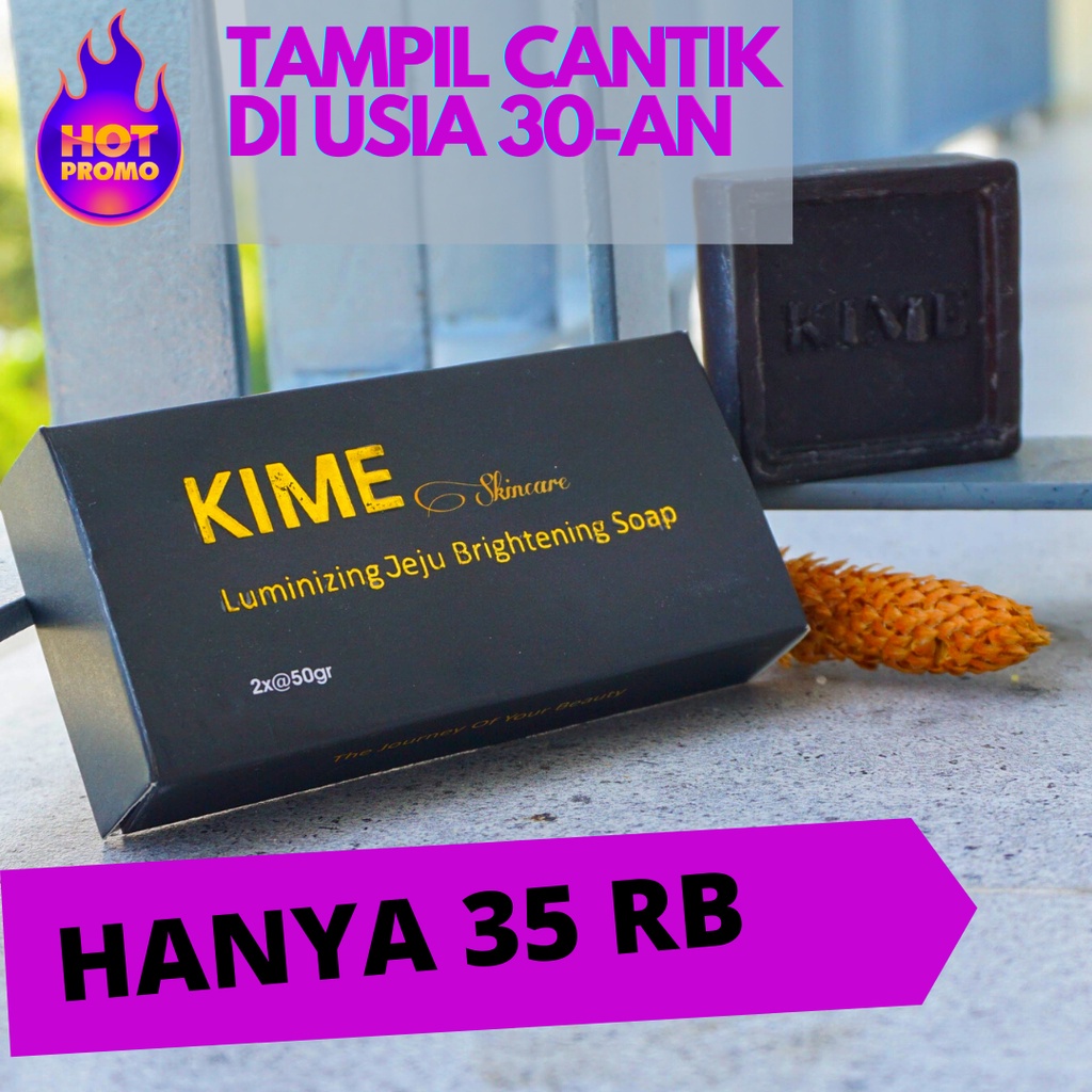 COD Sabun Kime Skincare Jeju Original BPOM Mengecilkan Poripori Penghilang Flek Hitam Di Wajah Ampuh Bpom Sabun Korea Pemutih / Pencerah Wajah dan Badan Permanen Bpom