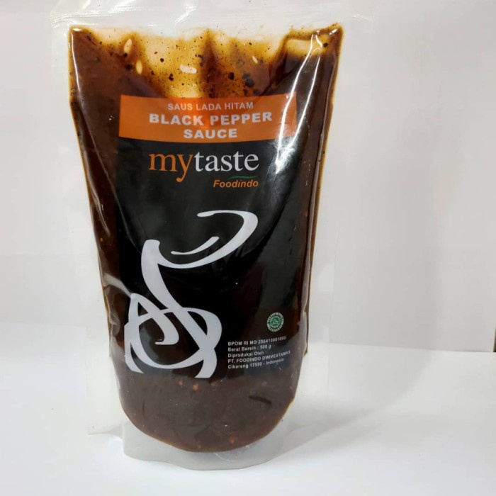 

My Taste Black Pepper Sauce 500gr Saus Lada Hitam