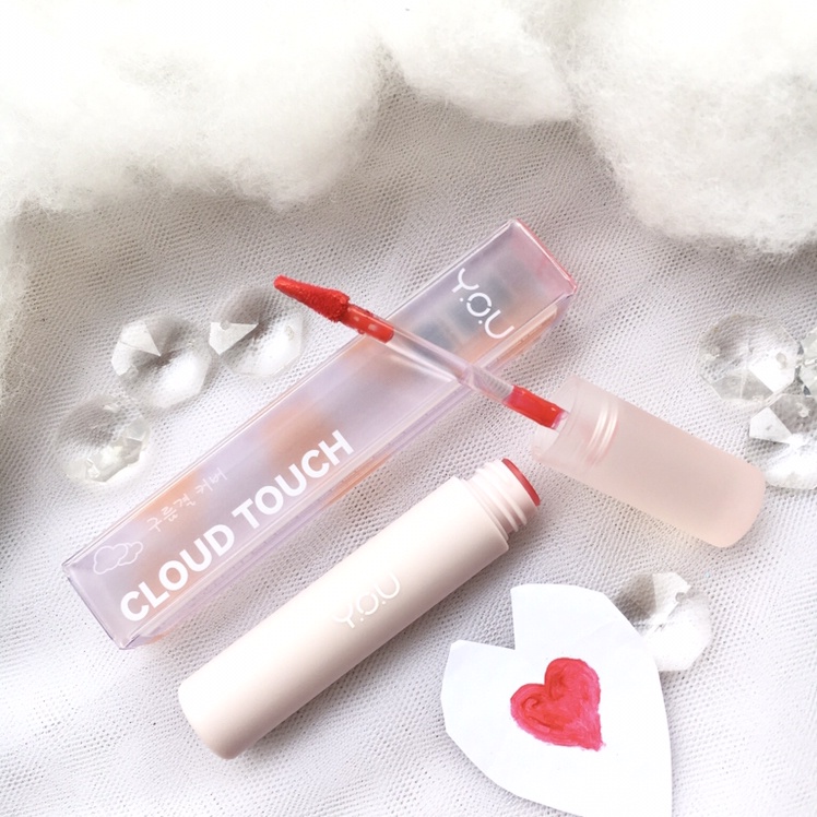 [BPOM][100% ORI&amp;READY]YOU Cloud Touch Fixing Lip Tint | Soft Velvet Finish Lip Stain | Korean Style Lipstik Bibir | Melembapkan Tahan Lama liptint with Ceramide