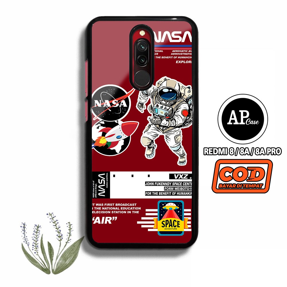 Case Xiaomi Redmi 8 / 8A / 8A Pro - Case Motif Nasa Series Terbaru - Case Hp - Custom Case - Casing 