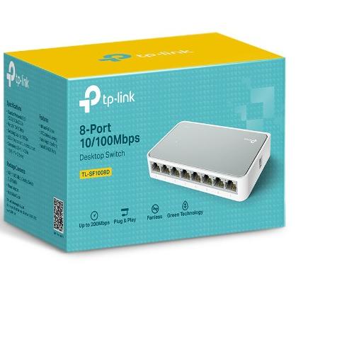 ✪ TP-LINK 8-Port Switch Hub TL-SF1008D SF 1008 D 1008D ֍