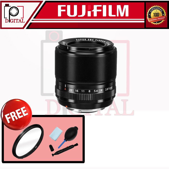 LENSA FUJIFILM XF 60mm f/2.4 R Macro