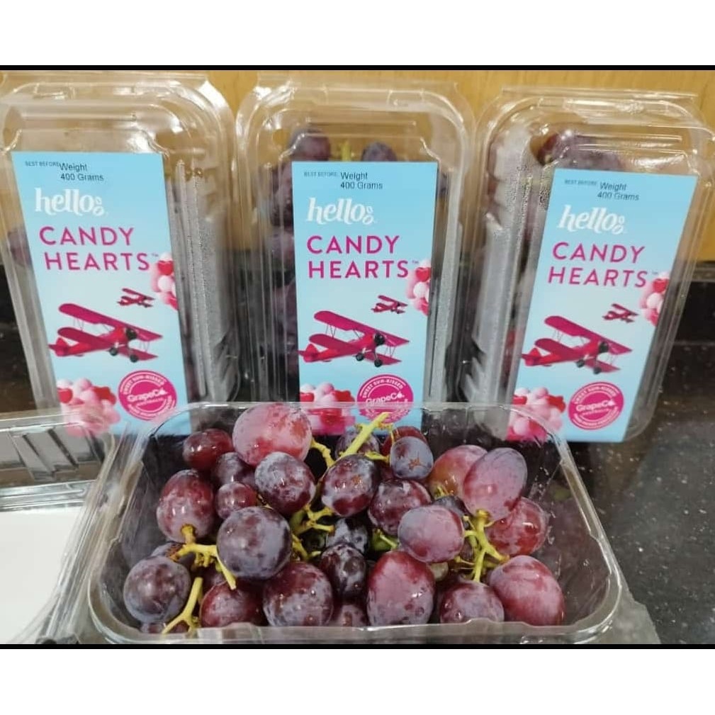 

Anggur Candy Heart Rasa Manis Sepeti Permen 1 Pack 500grm