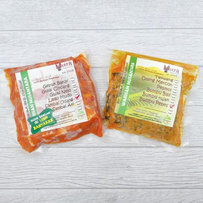 

Muleh Warisan Nusantara Siap Saji Tinggal Dipanaskan Vegetarian Beku ffs02