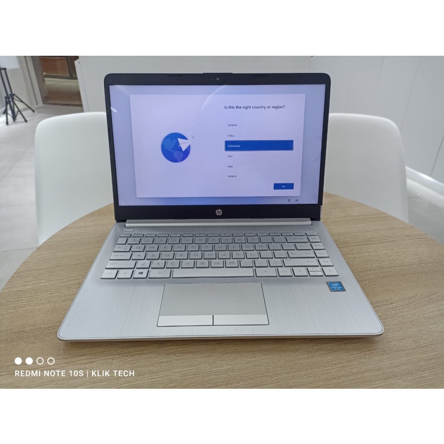 Laptop Touchsren HP 14 Intel N5030 8GB 512GB SSD +64GB  14" HD Backlite Win11 Original