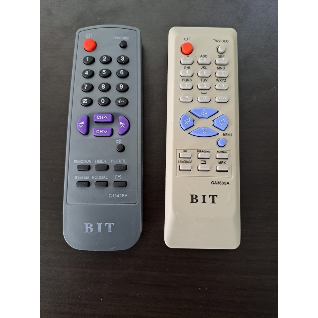 REMOT REMOTE TV TABUNG SHARP 1342/ ABU / PUTIH