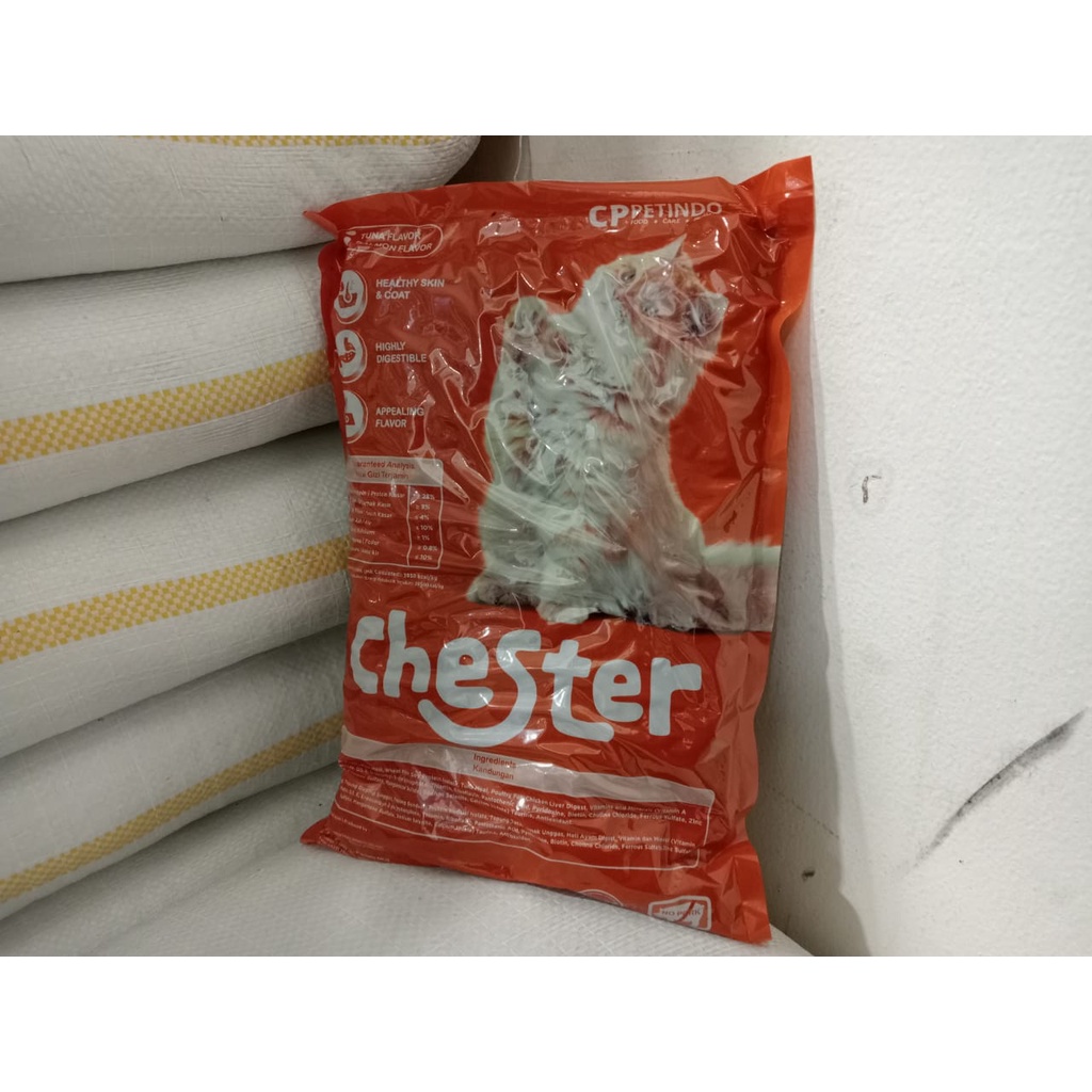 Chester Pakan Kucing Terlaris, Pakan Kucing Kering
