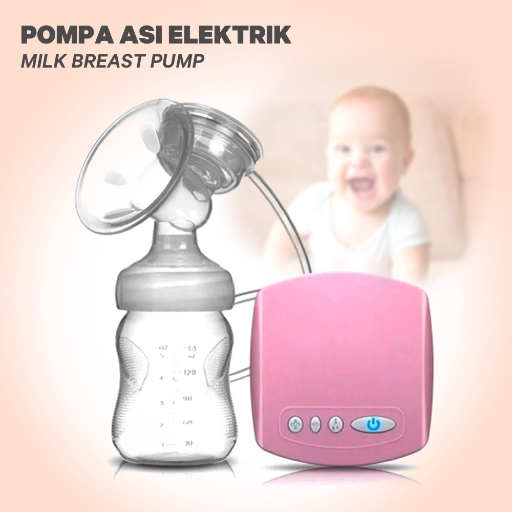 Alat Pompa Bantu Sedot ASI Elektrik Otomatis Milk Breast Pump Portable