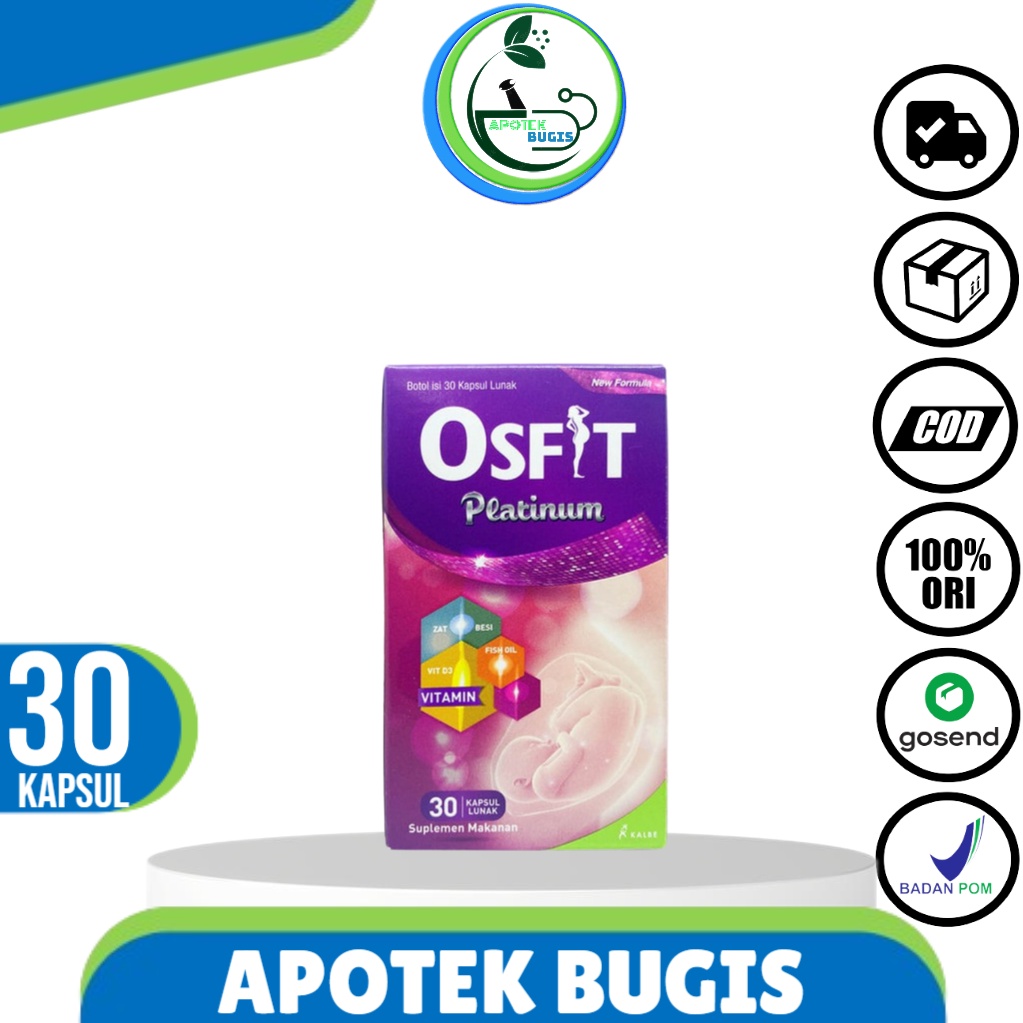 Osfit Platinum - Suplementasi Multivitamin dan Mineral Selama Masa Kehamilan dan Menyusui