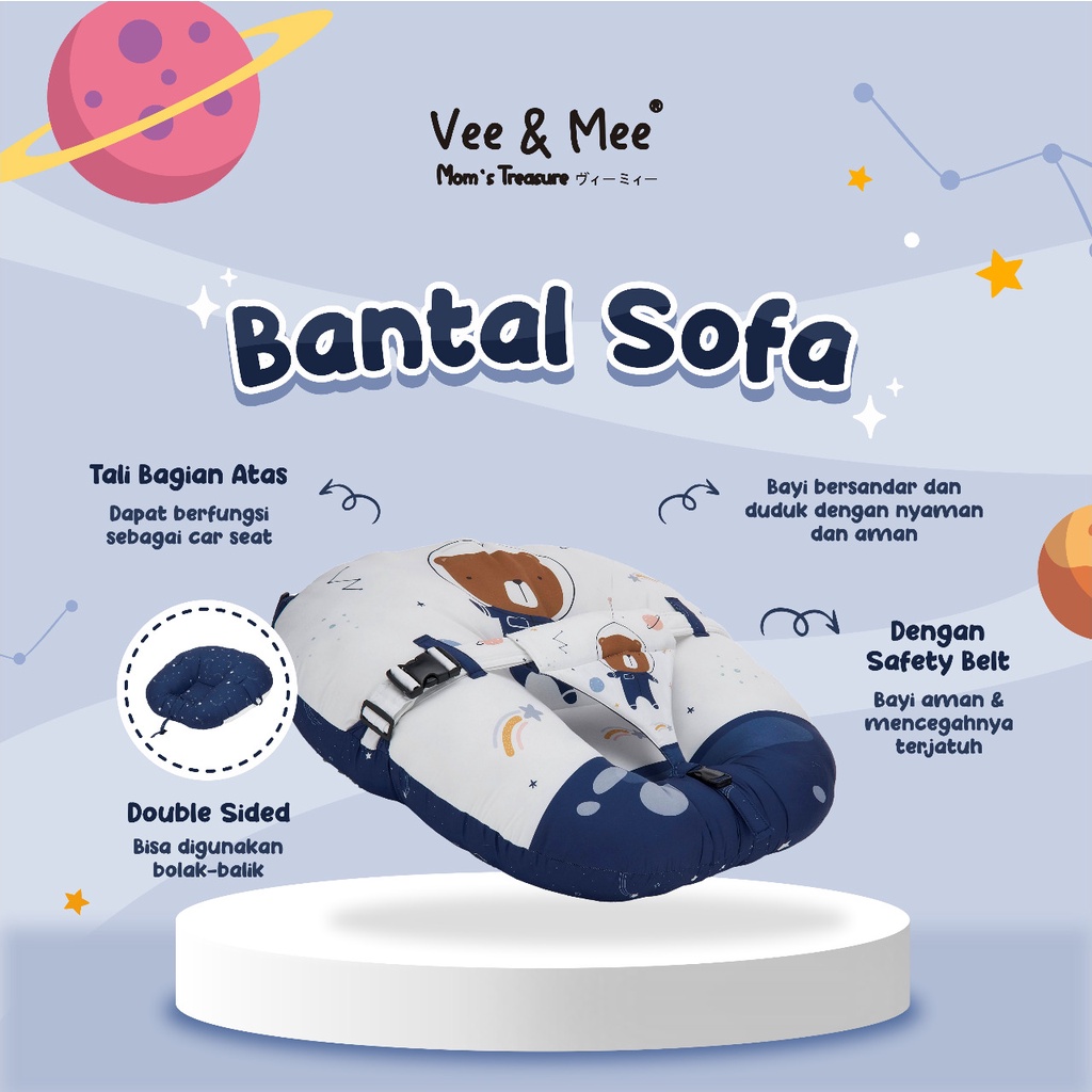 Vee &amp; Mee Bantal Sofa Bayi