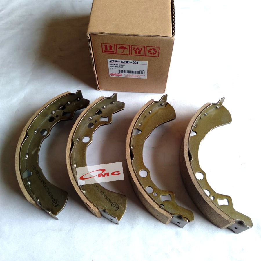 Brake Shoe Kampas Rem Belakang Daihatsu Sirion Zebra 47430-87503-008