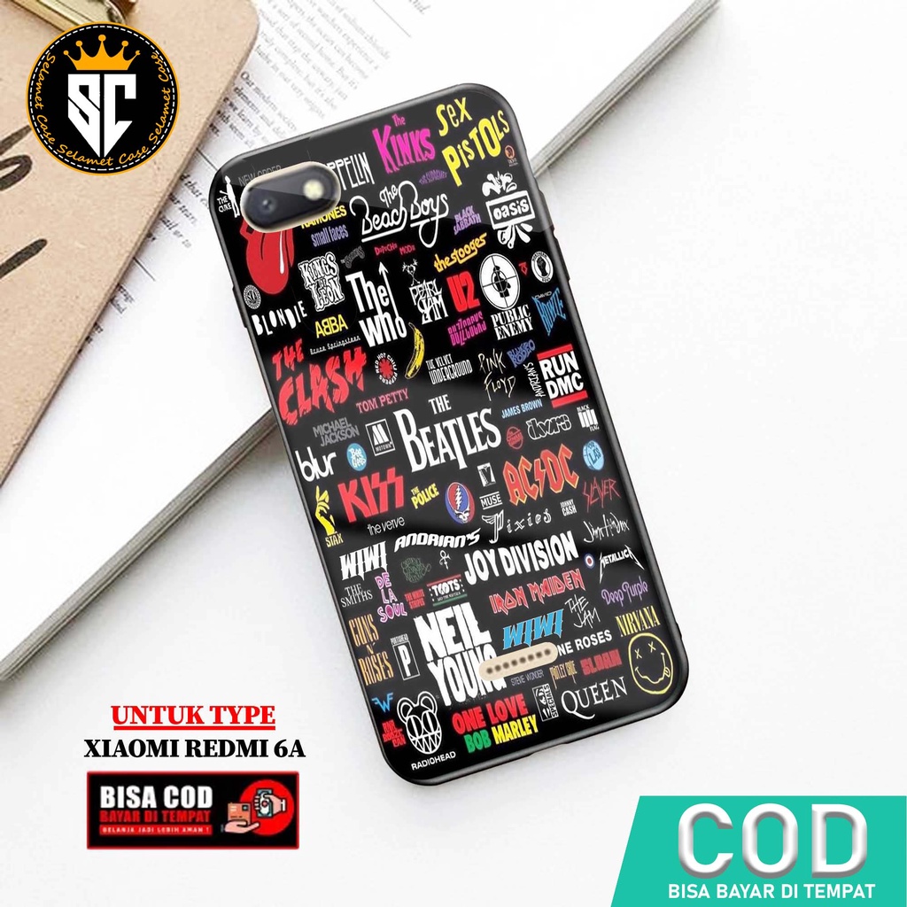 Case Xiaomi Redmi 6A Casing Xiaomi Redmi 6A  Selamet Case [SRBK] Case Glossy Case Aesthetic Custom C