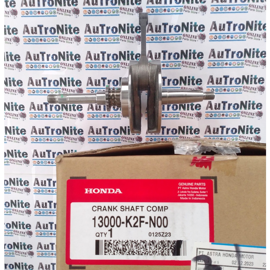 Kruk as Crankshaft Comp 13000-K2F-N00 Original Honda Beat Street Scoopy Genio 110 LED FI ESP 13000K2