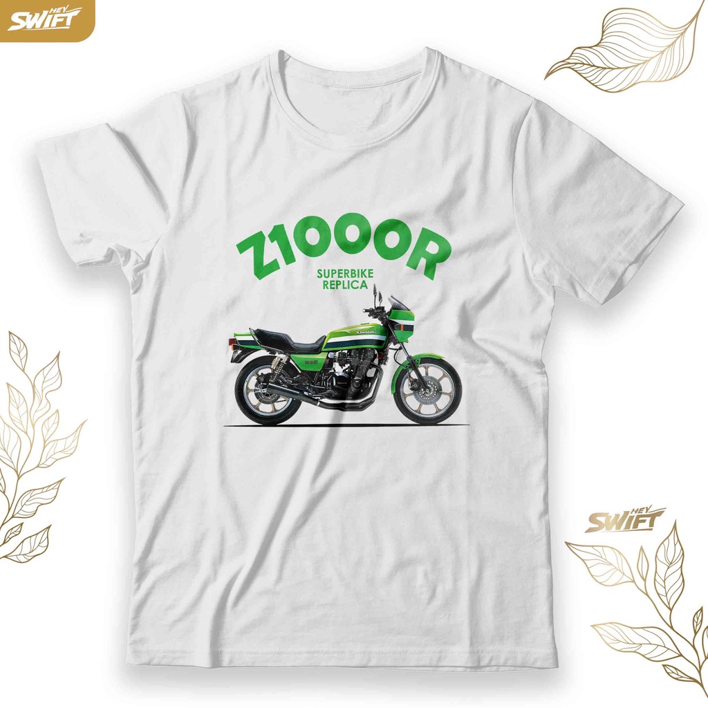 KAOS The kawasaki Z1000R Motorcycle TSHIRT BAJU DISTRO
