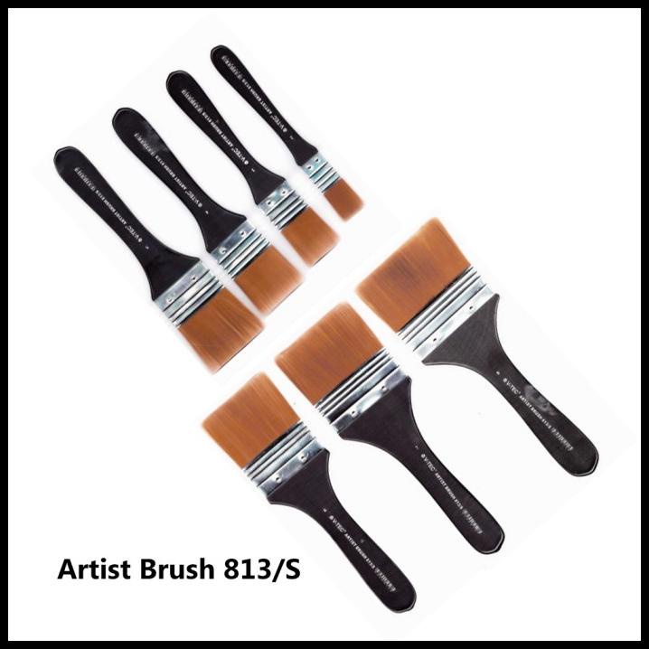 

V-Tec Artist Brush 813/S No.2-No.8 / Kuas V-Tec 813/S No.2-No.8