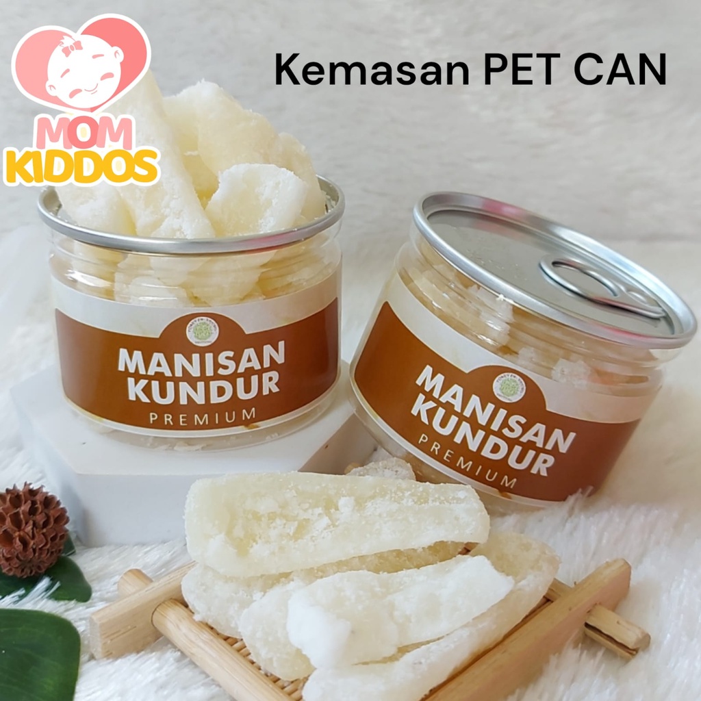 

Manisan Kundur Buah Kering Tangkwe Gula Kundur Premium Kemasan PET CAN