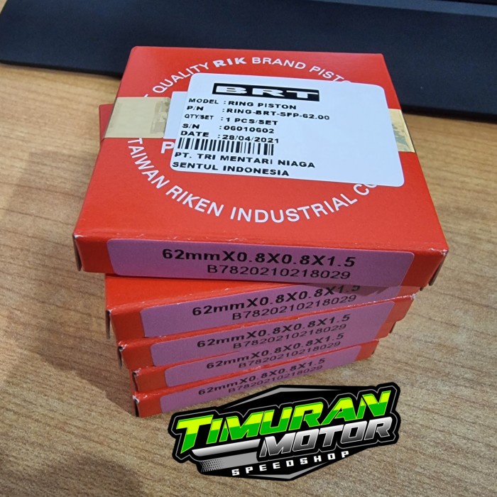 RING PISTON RIK BRT 62 MM
