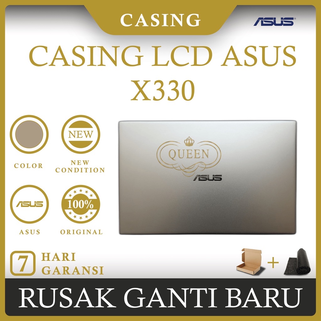 CASING COVER LCD LAPTOP ASUS VivoBook X330 ORIGINAL