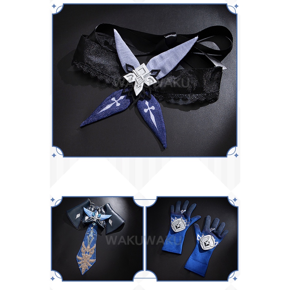 Game Cosplay Genshin Impact Cosplay Eula Costume Genshin Impact Eula Cosplay