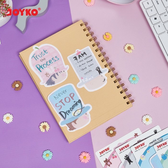 Memo Stick Kertas Joyko MMS-36-1 Hat Man Hatman Memo Stick Memo Tempel Sticky Note Kertas Joyko MMS-36