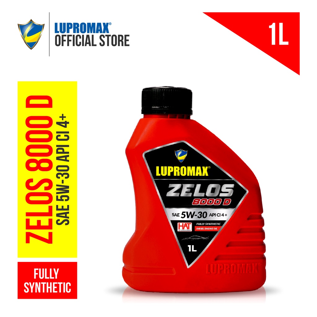 Lupromax Zelos 8000 D 5W-30 Oli Mesin Diesel - 1 Liter