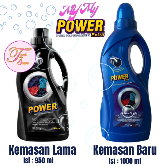 Deterjen Pakaian Warna Jins MY WAY Super Power Black & Dark Garment untuk Mesin Cuci