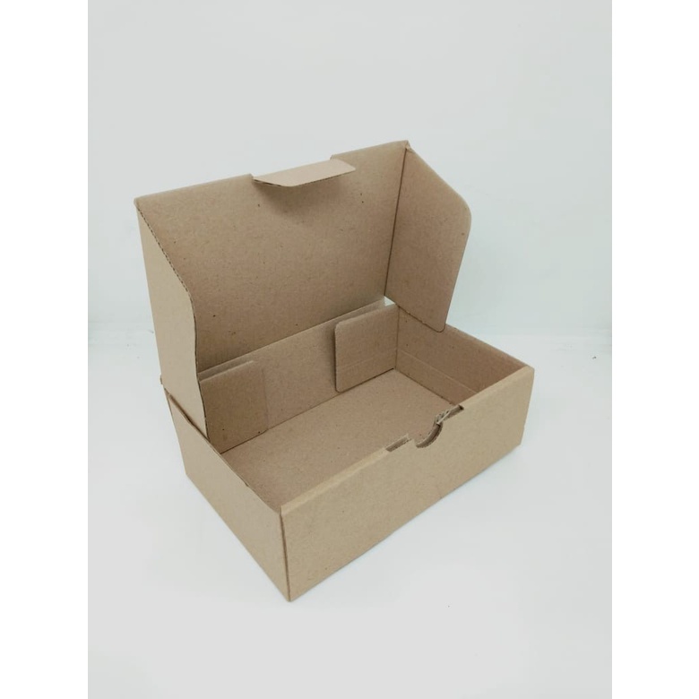 

10pcs KARDUS DIE CUT 20X15X5 CM E-FLUTE COKLAT