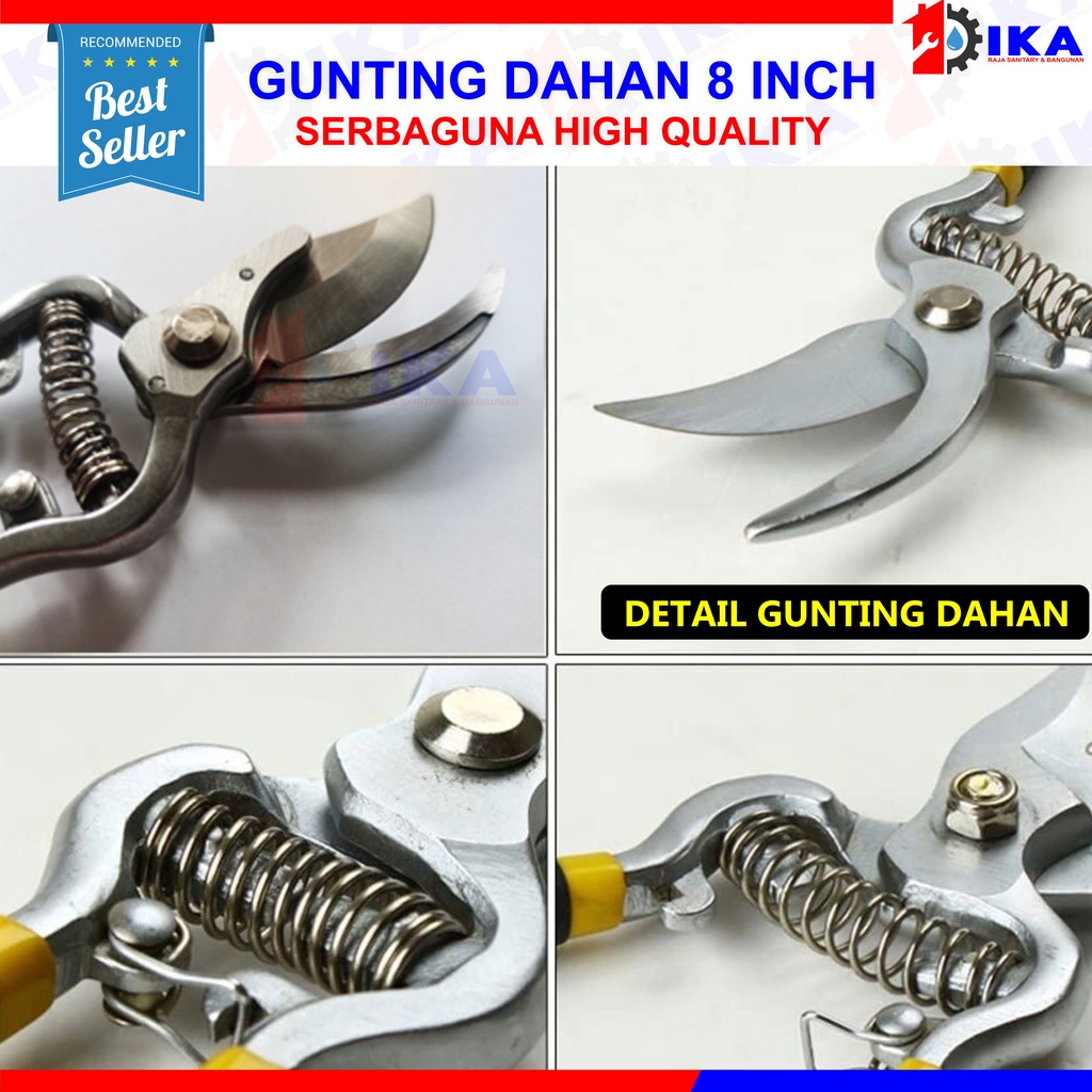 Gunting Dahan Ranting / Gunting Tanaman Tajam / Peralatan Berkebun Alat Potong Dahan Ranting Stek