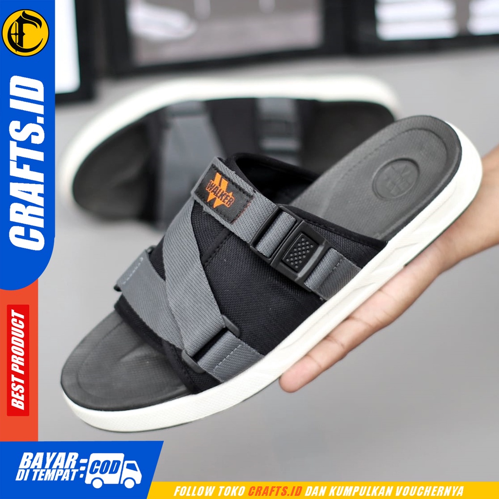 Sendal Slide Pria Sandal Slop Casual Travelling Crafts Gianis