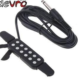 ♕ Mic Gitar - Fishman Acoustic Guitar 12 Hole Pickup Microphone / Mic Gitar - P-012 ◊