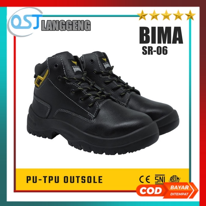 Sepatu Safety Ranger BIMA SR-06 - Safety Shoes RANGER BIMA SR06 Original