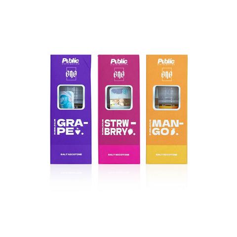 ENO SALT BUBBLEGUM SERIES 30MG ENO SALTNIC 30ML ORI by PUBLIC