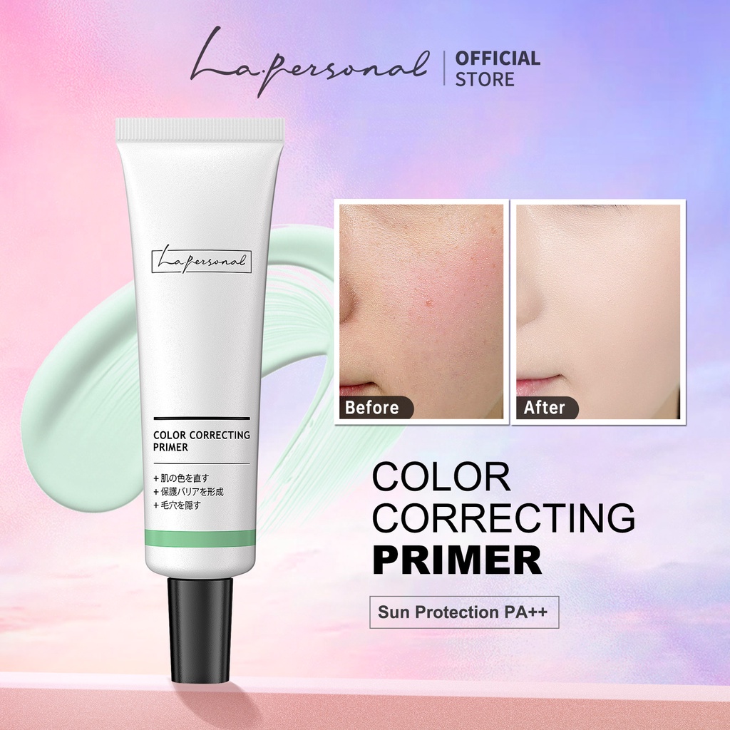 [Order dan dapatkan produk gratis] La.personal Primer Make Up Niacinamide Menyamarkan Pori-Pori Face Primer Untuk Kulit Berminyak Kosmetik Wajah Jepang Pelembab Base Cream Skin Primer wajah Color Correcting Primer 30g BPOM