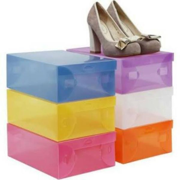 Kotak Sepatu Mika RJYS754 / box sepatu / kotak serbaguna / box plastik / box keranjang sepatu / box 