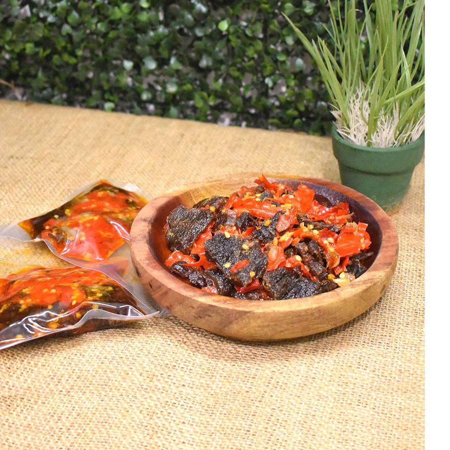 

➯ Dendeng Balado Suir / Pecah / Potongan Kecil ( PRAKTIS / EKONOMIS ) ◌