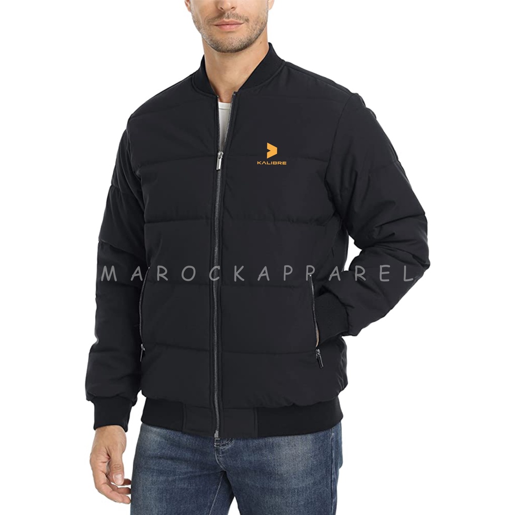 Jaket Bomber Kembung Pria - Jaket Parasut Semi Waterproof KALIBRE