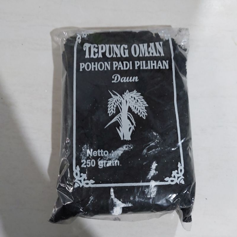 

Tepung oman tepung dawet