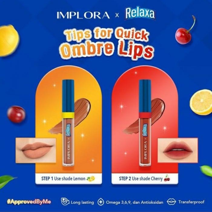 IMPLORA - X RELAXA MATTE LIPCREAM