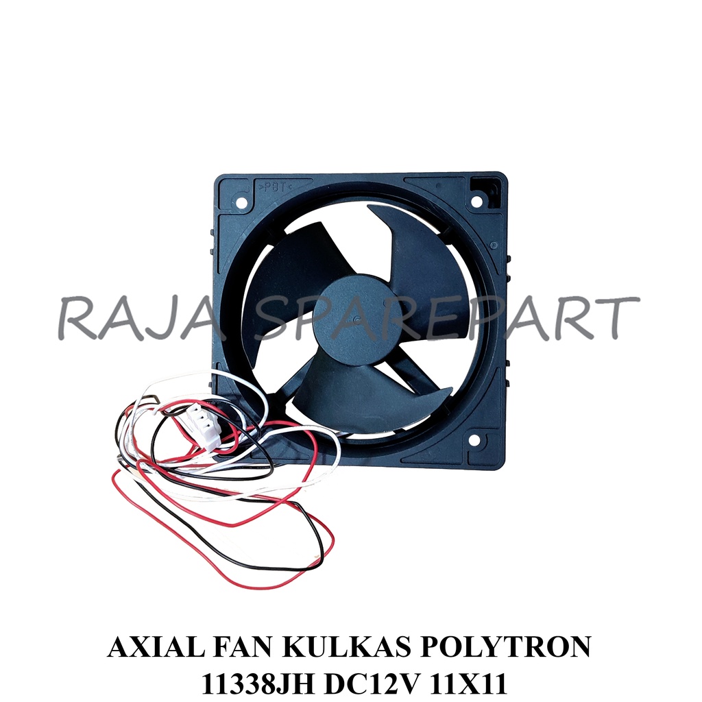 KIPAS ANGIN PENDINGIN/COOLING FAN /AXIAL FAN KULKAS POLYTRON 11338JH DC12V 11X11