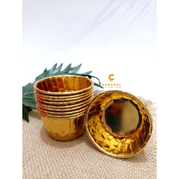 CUP GOLD / CUP KUE / PAPER CUP GOLD 10s / CUP CUPCAKE / CUP MUFFIN