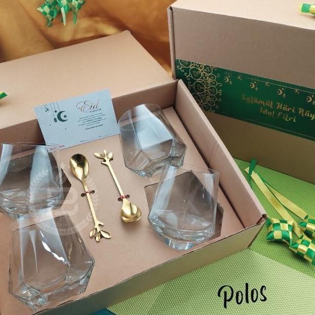 

Idul Fitri Hampers Gift Box Lebaran Ramadan Parcel Glass Aestehtic Istanasembakoo