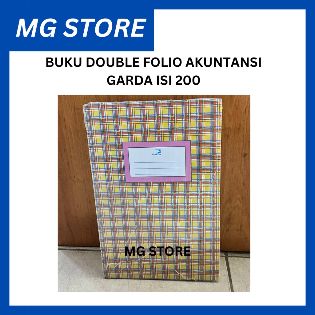 

BUKU AKUNTANSI DOUBLE FOLIO GARDA ISI 200