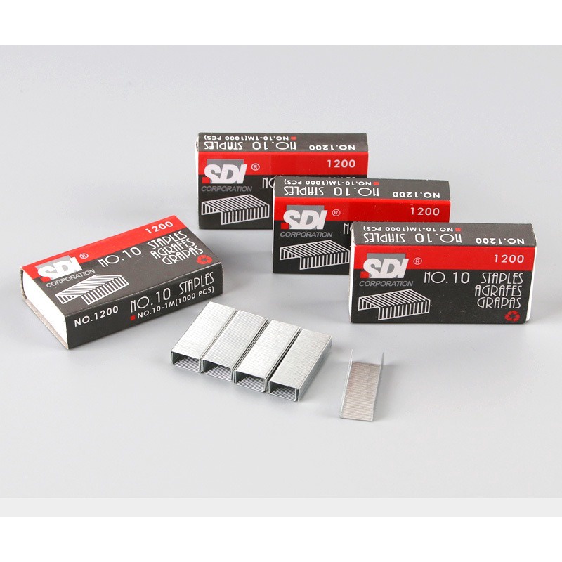 

Gannise Isi Ulang Stapler Staples Stepler Steples Besar No 10 Isi 1000pcs Per Kotak GN-ST0230