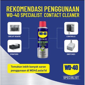 WD-40 Specialist Contact Cleaner Fast Drying Cairan WD 40 Pembersih Peralatan Listrik Elektronik Komputer