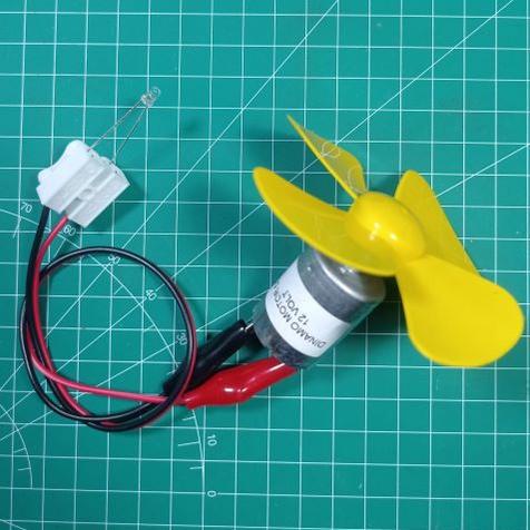 ➵ART Dinamo Wind Turbine Generator DIY Kit Micro Motor GENERATOR MINI SEDERHANA UNTUK PRAKTIKUM ✼ Te